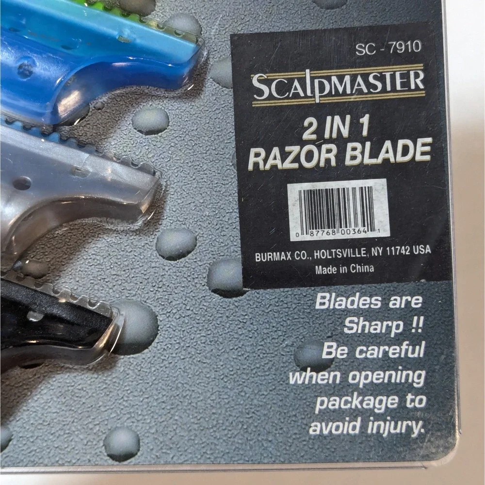 SCALPMASTER 2 In 1 Finger Razor Set for Hair Cutting Craft Cut Japan Blade NEW